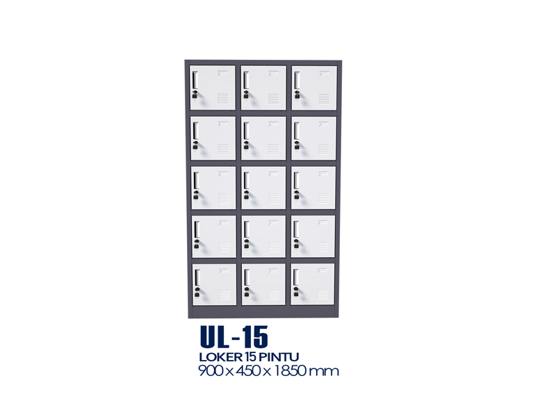 "Locker Cabinet Uno UL 15"