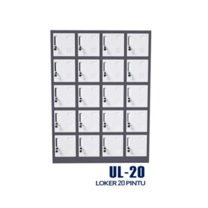 "Locker Cabinet Uno UL 20"